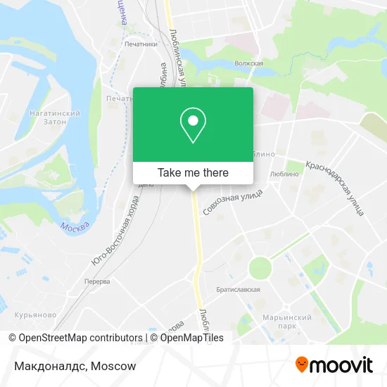 Макдоналдс map