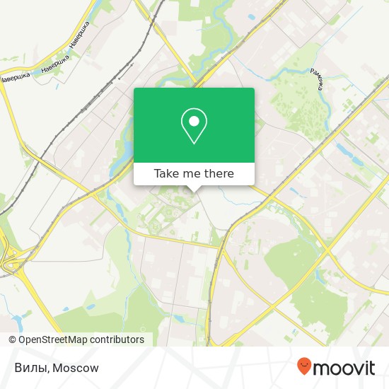 Вилы, Москва 119602 map