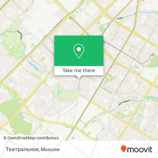 Театральное, Москва 117393 map