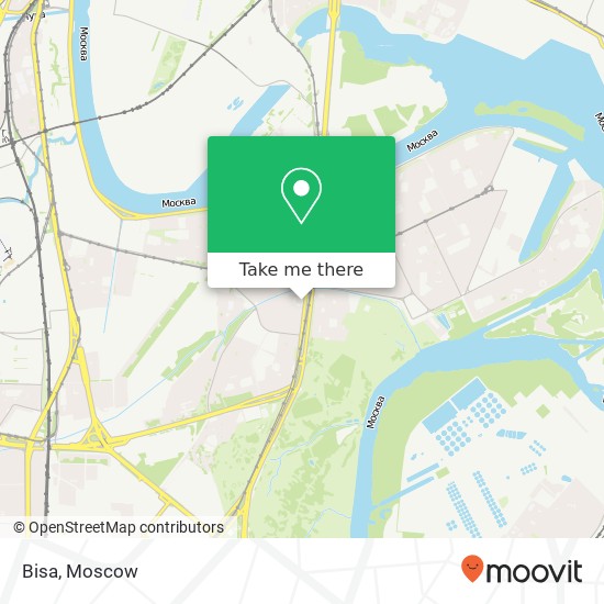 Bisa, Москва 115487 map
