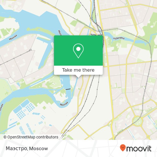 Маэстро, Москва 109388 map