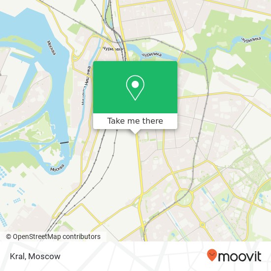 Kral, Москва 109382 map