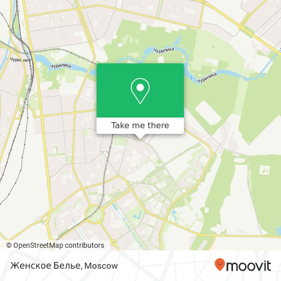 Женское Белье, Краснодарская улица Москва 109559 map