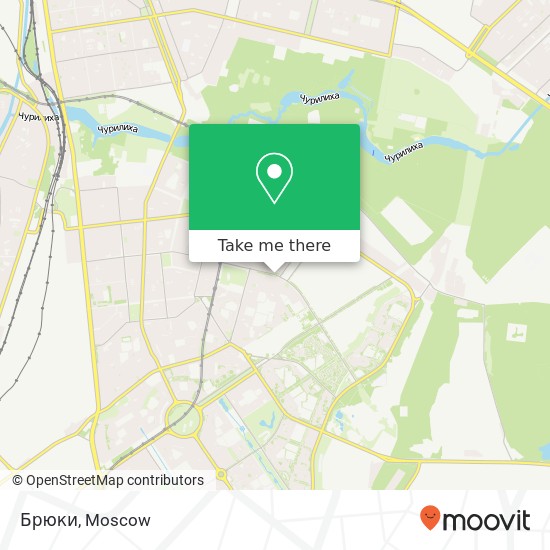 Брюки, Краснодарская улица Москва 109559 map