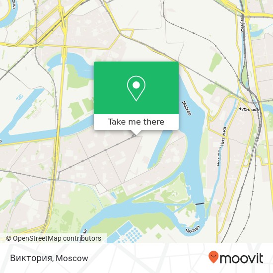 Виктория, улица Речников Москва 115407 map