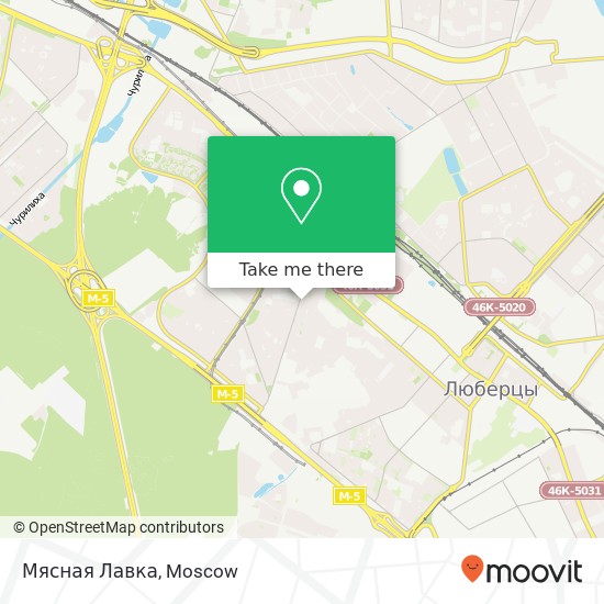 Мясная Лавка, улица Маршала Полубоярова Люберецкий район 140008 map