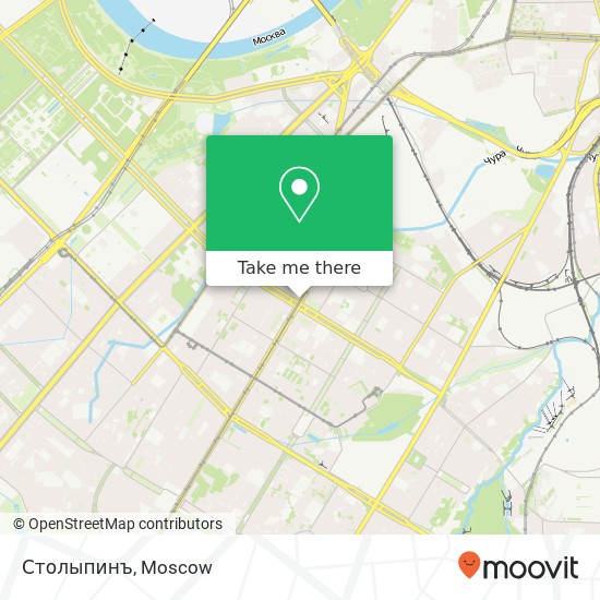 Столыпинъ, проспект 60-летия Октября, 20 Москва 117036 map
