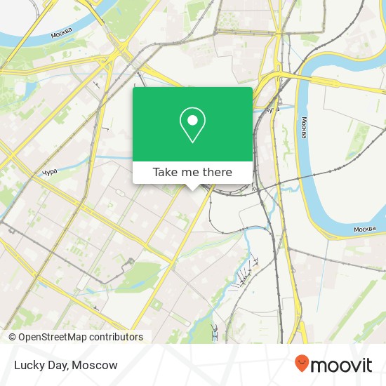 Lucky Day, Москва 117447 map