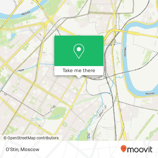 O'Stin, Большая Черёмушкинская улица, 1 Москва 117186 map