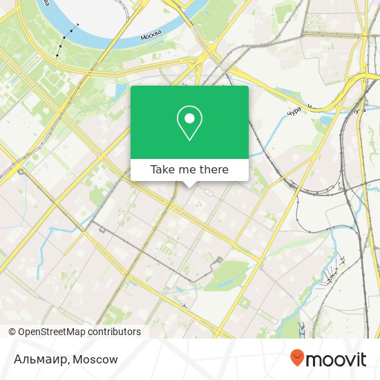 Альмаир, улица Гримау, 12 Москва 117036 map