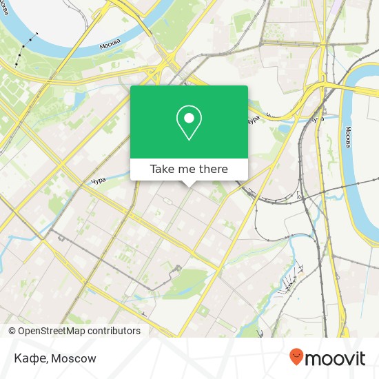 Кафе, Новочерёмушкинская улица Москва 117449 map