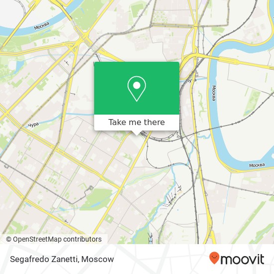 Segafredo Zanetti, Москва 117447 map