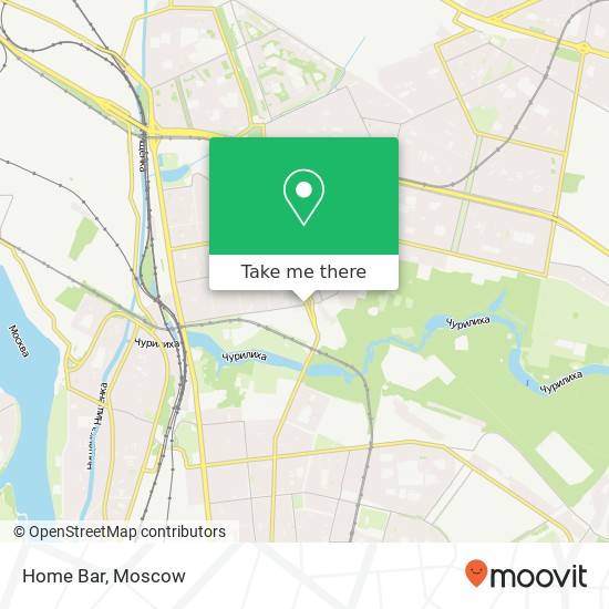 Home Bar, улица Шкулёва Москва 109263 map