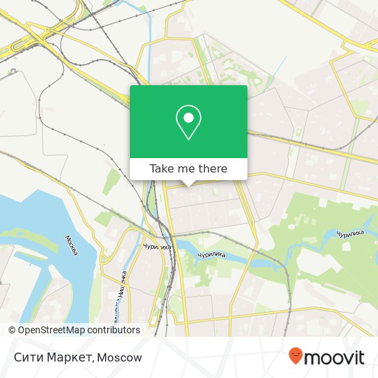 Сити Маркет, Москва 109390 map