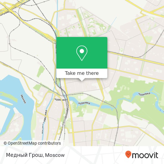 Медный Грош, улица Малышева, 17 Москва 109263 map