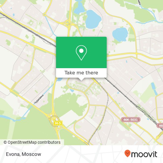 Evona, Жулебинский бульвар Москва 109145 map