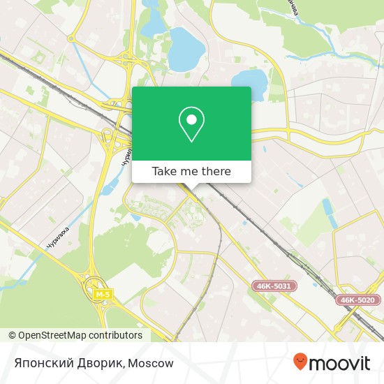 Японский Дворик, Москва 109153 map