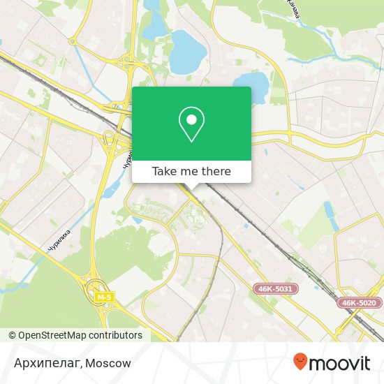 Архипелаг, Москва 109153 map