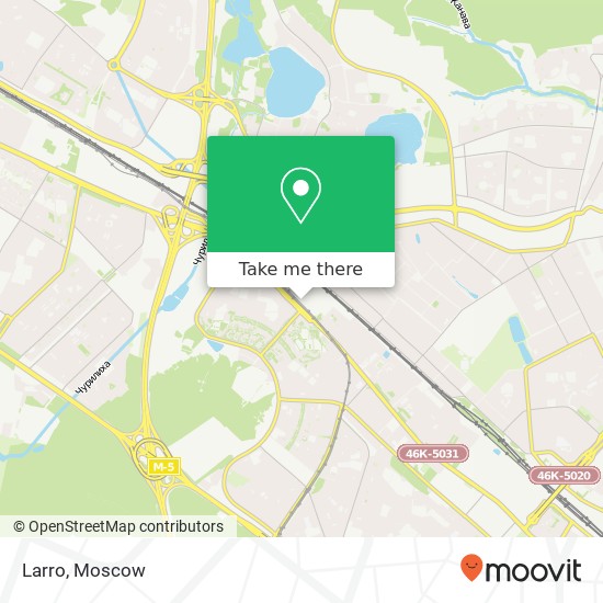 Larro, Москва 109153 map