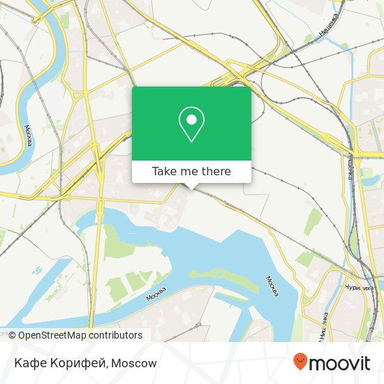Кафе Корифей, 2-й Южнопортовый проезд, 16 Москва 115088 map