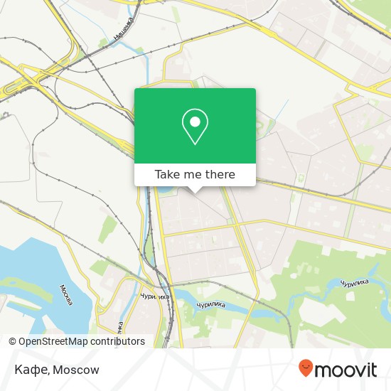 Кафе, Москва 109129 map