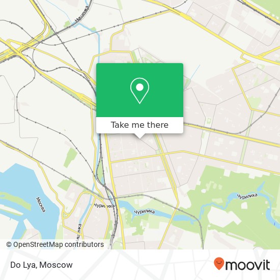 Do Lya, Москва 109129 map