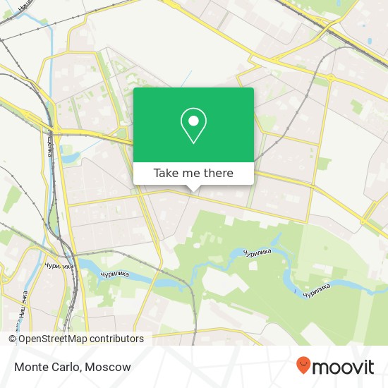 Monte Carlo, Москва 109457 map
