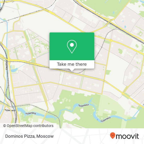 Dominos Pizza, Волгоградский проспект, 133 Москва 109443 map