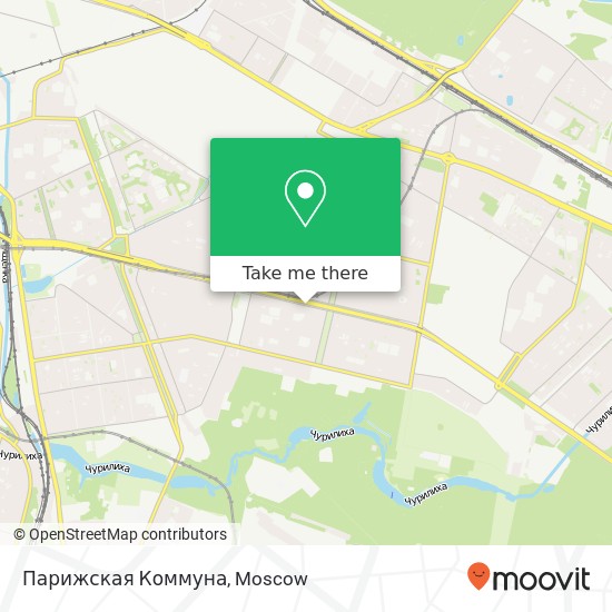 Парижская Коммуна, Волгоградский проспект Москва 109443 map