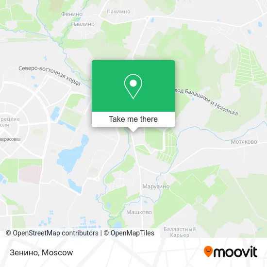 Зенино map