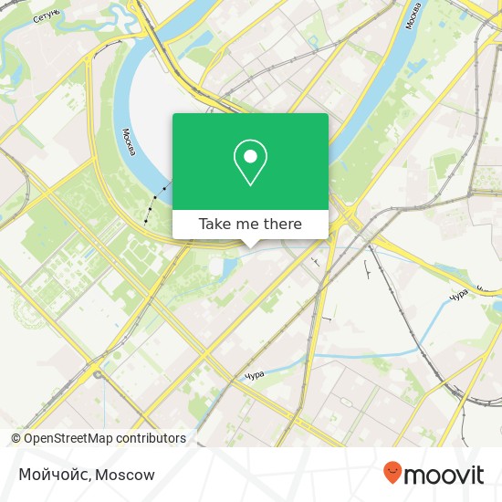 Мойчойс, Москва 119334 map