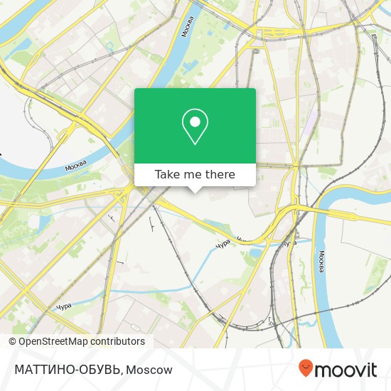 МАТТИНО-ОБУВЬ, Москва 115419 map