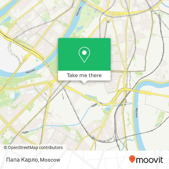 Папа Карло, Москва 115419 map