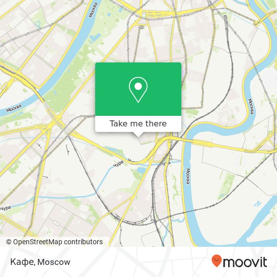Кафе, Москва 115191 map