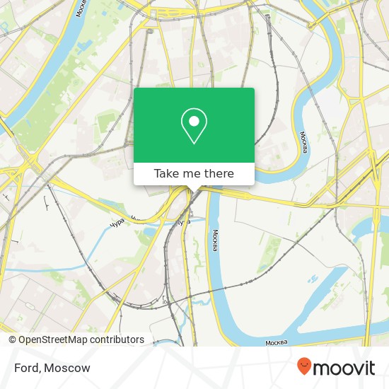 Ford, Москва 117105 map