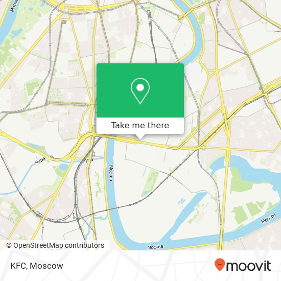 KFC, 3-е Транспортное кольцо Москва 115280 map