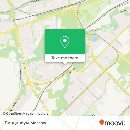 Пиццариум, Москва 119501 map