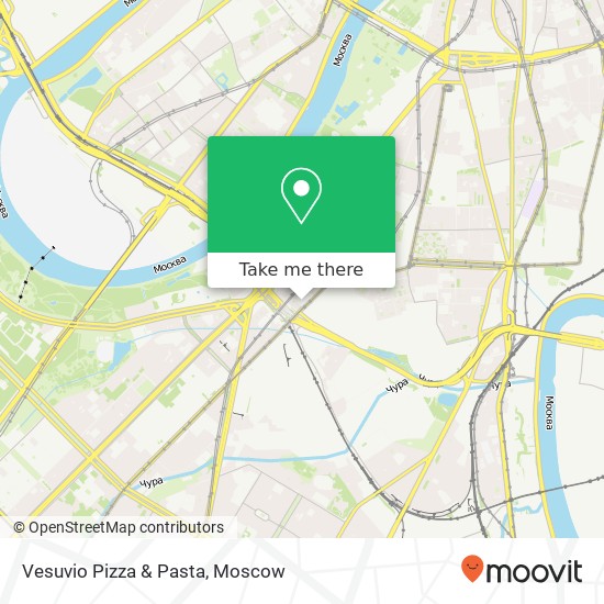 Vesuvio Pizza & Pasta, Москва 119334 map