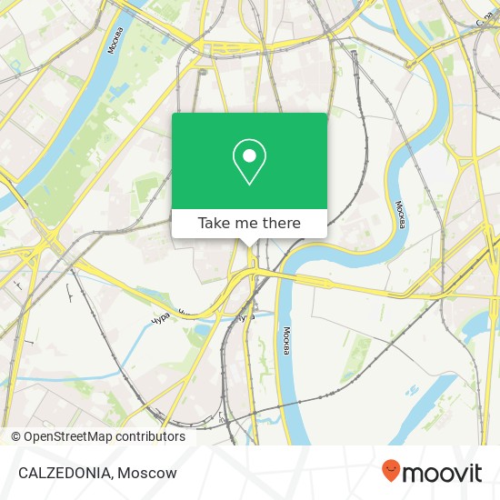 CALZEDONIA, Москва 115191 map