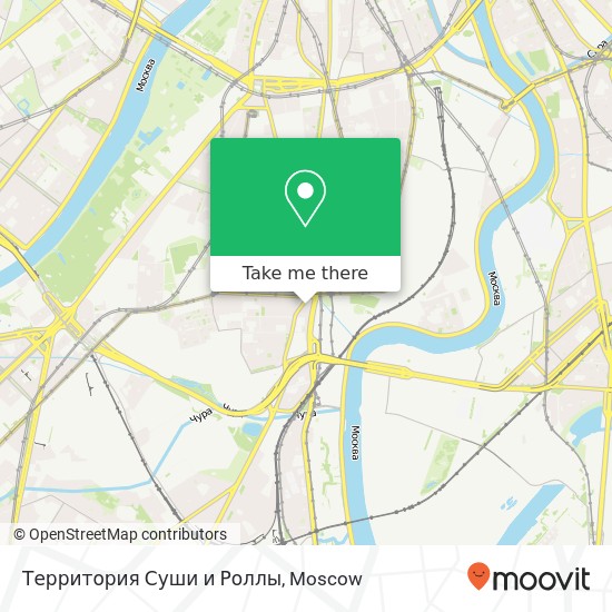 Территория Суши и Роллы, Москва 115191 map