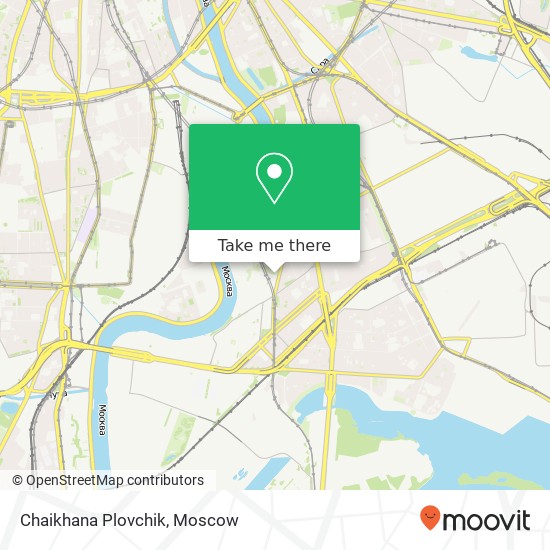 Chaikhana Plovchik, Москва 115280 map