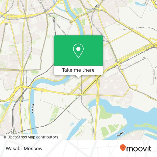 Wasabi, Москва 115280 map