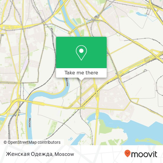 Женская Одежда, Восточная улица Москва 115280 map