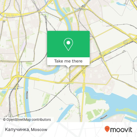 Капучинка, Москва 115280 map