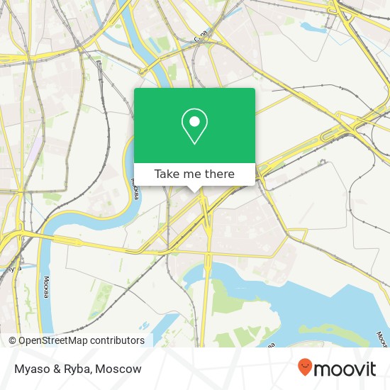 Myaso & Ryba, Велозаводская улица Москва 115280 map