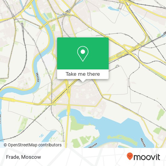 Frade, Москва 115193 map