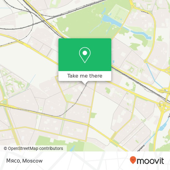 Мясо, 1-я Новокузьминская улица Москва 109377 map