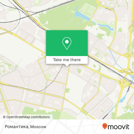 Романтика, улица Академика Скрябина Москва 109377 map