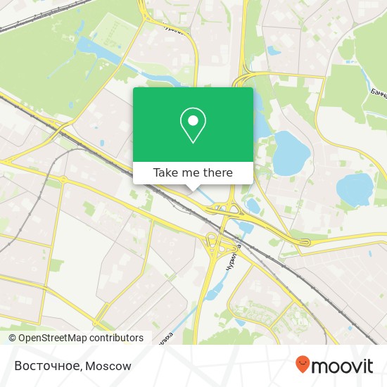 Восточное, Косинская улица, 11 Москва 111538 map