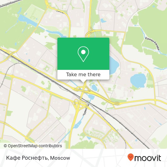 Кафе Роснефть, Москва 111538 map